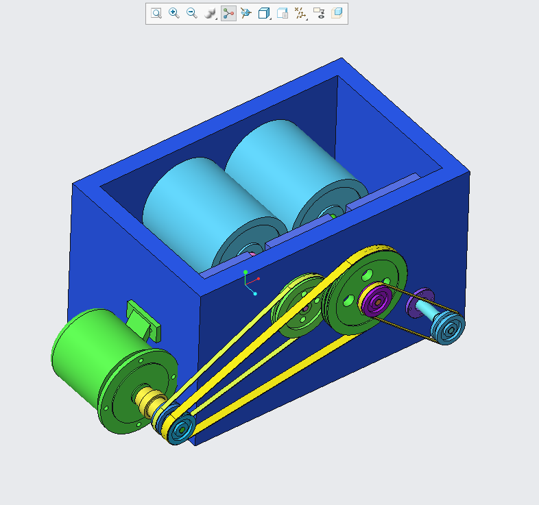花生脱壳机的设计及运动仿真【三维PROE建模+16张CAD图纸+说明书】